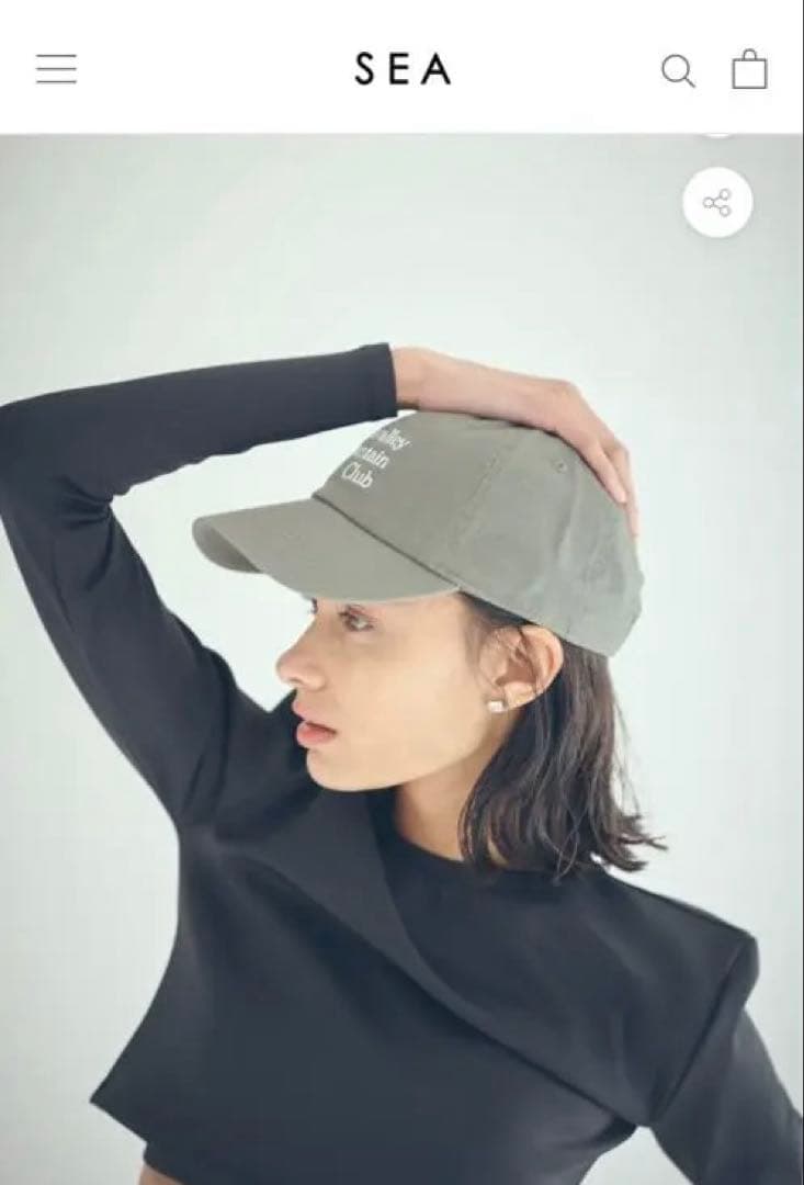 SEA Seavalley Mountain Club キャップ　美品 SEA Seavalley Mountain Club CAP