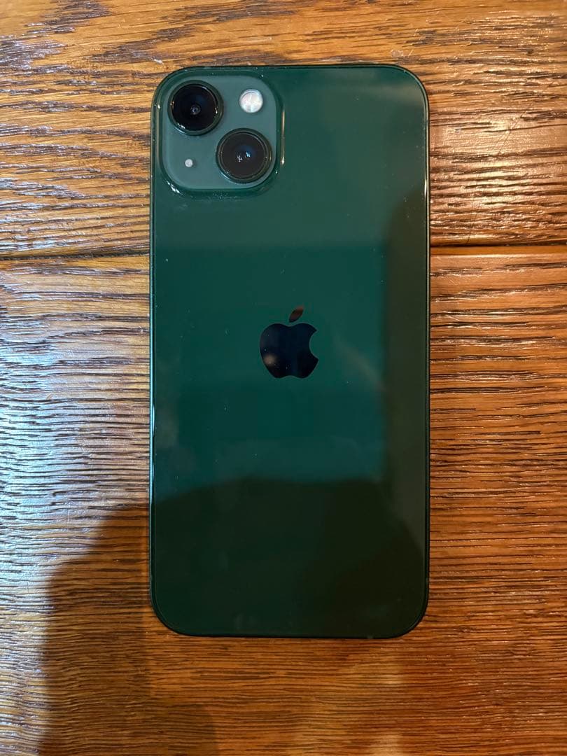 iPhone 13 128gb ミッドナイトグリーン 本体 バッテリー80% - メルカリ