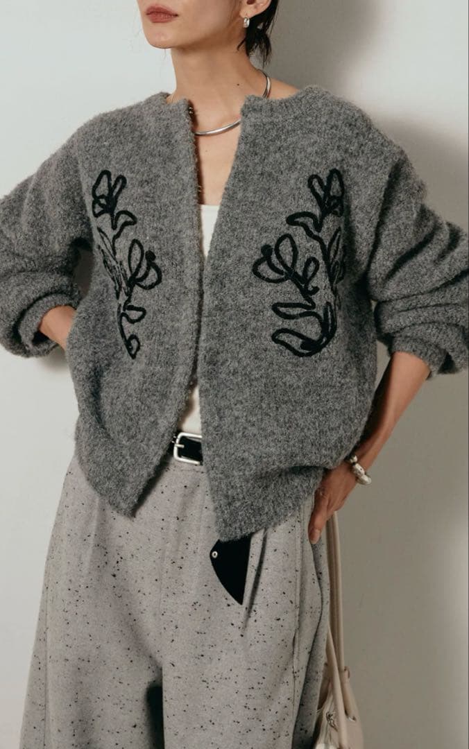 【ESIICA】ネップツイードカーブパンツ単品 即納】ベルト付きネップツイードカーブパンツ/コーヒー – ESICA