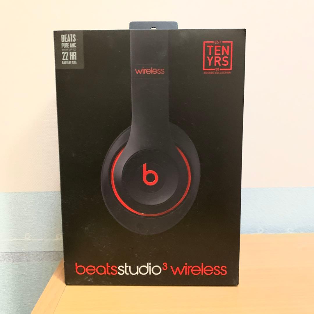 ゆ*か様 Beats Studio3 Wireless 黒と赤 Beats By Dr. Dre Beats Studio3 Wireless The Beats Decade
