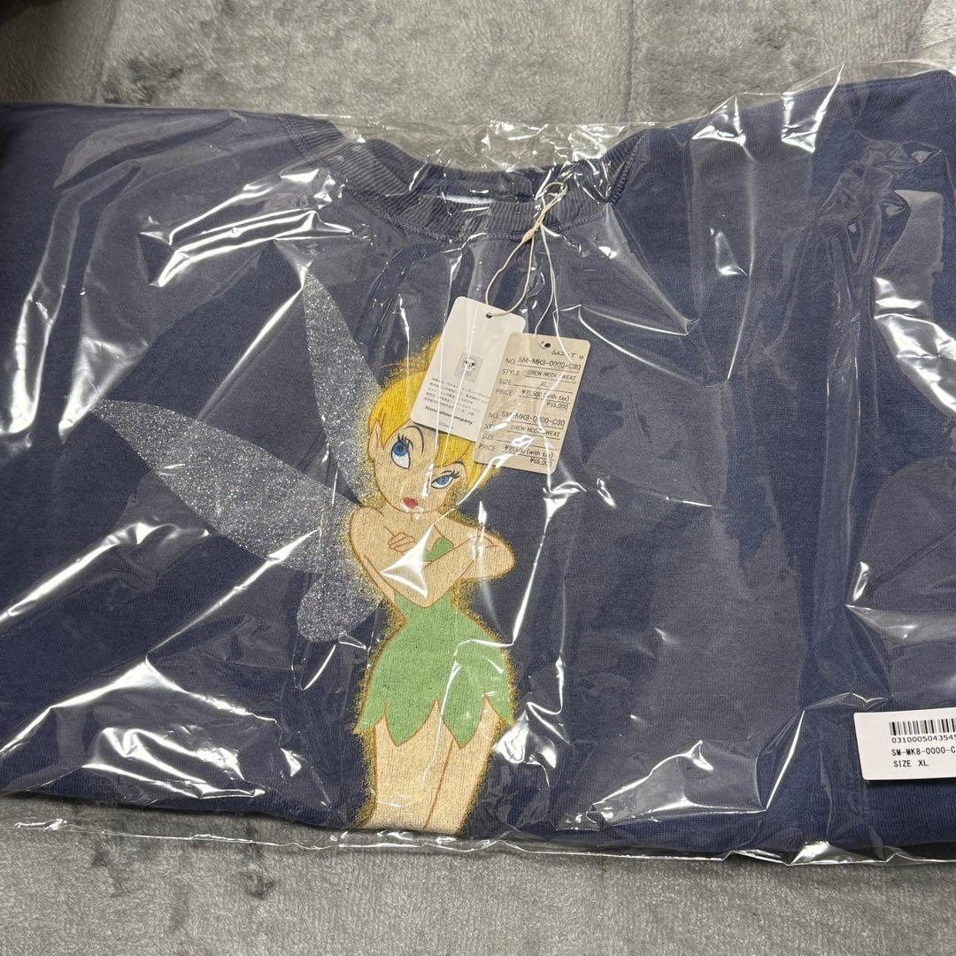 セントマイケル ディズニー ティンカーベル クルーネック スウェット