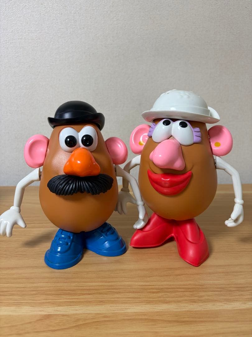 ディズニー　トイストーリー　ミスター/ミセスポテトヘッド　フィギュア トイストーリー ミスター・ポテトヘッド トイ・ストーリー3 ミセス