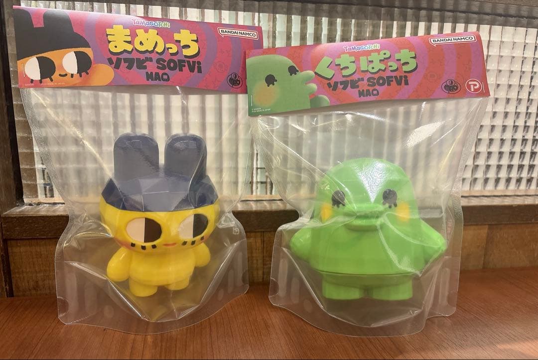 先行販売］大たまごっち展たまごっちMAOコラボ ソフビ SOFVi 2個セット