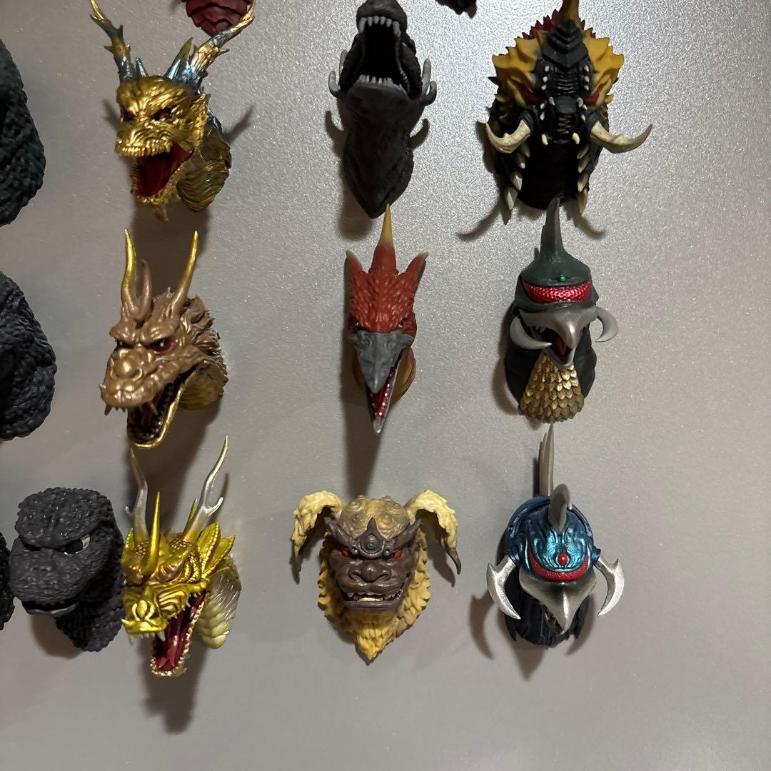 の*ら様 一番くじ　ゴジラ　モンスターヘッドマグネット