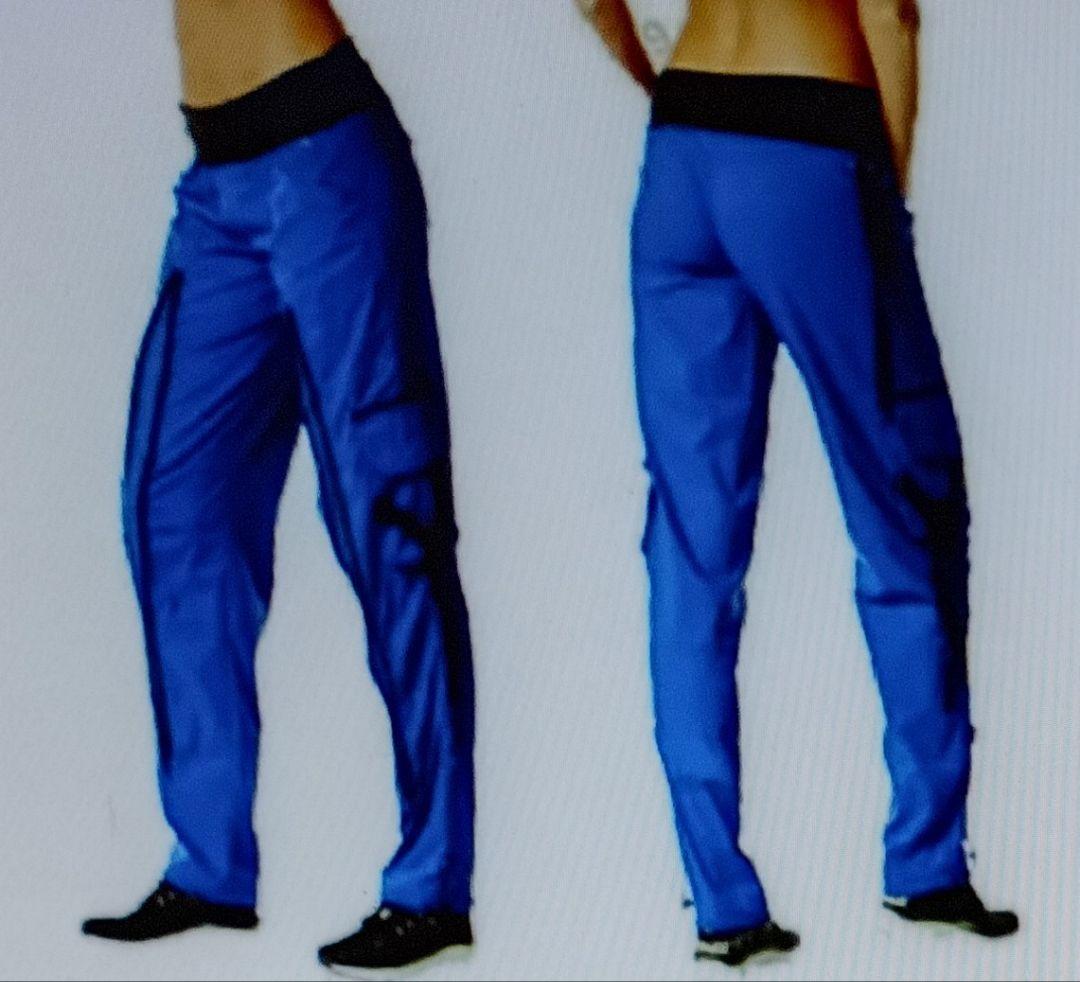 Zumba 青 ロングパンツ Lサイズ - メルカリ