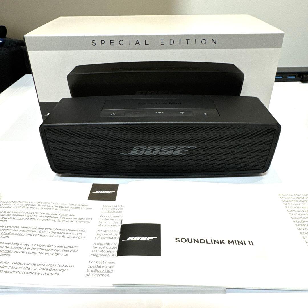 Bose SoundLink Mini II 特別版 BOSE、「SoundLink Mini Bluetooth speaker II」限定色「Black&Copper