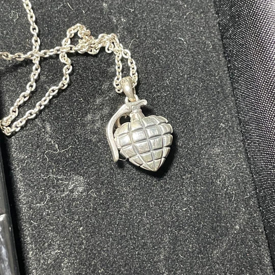 ジャスティンデイビス Justin Davis 手榴弾 ネックレス ミリタリー