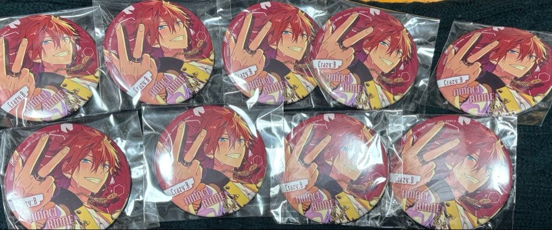 あんスタ　天城燐音　プライズ　缶バッジ