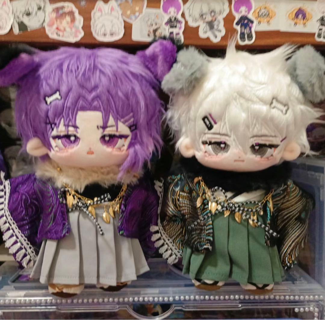 《白髪黒目天才くん》大人気な激レア可愛い着せ替えぬいぐるみ《20cm》