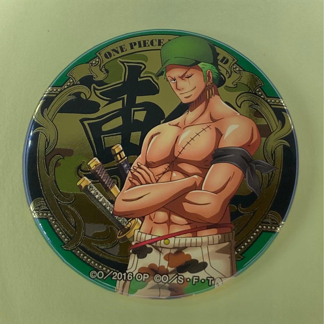 ワンピース フィルム ゴールド 金の輩 缶バッジ ゾロ - メルカリ