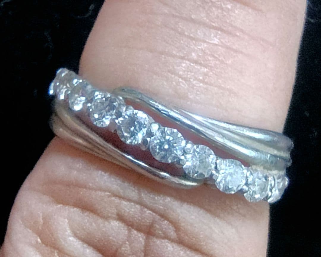 ダイヤモンド 0.5ct プラチナリング