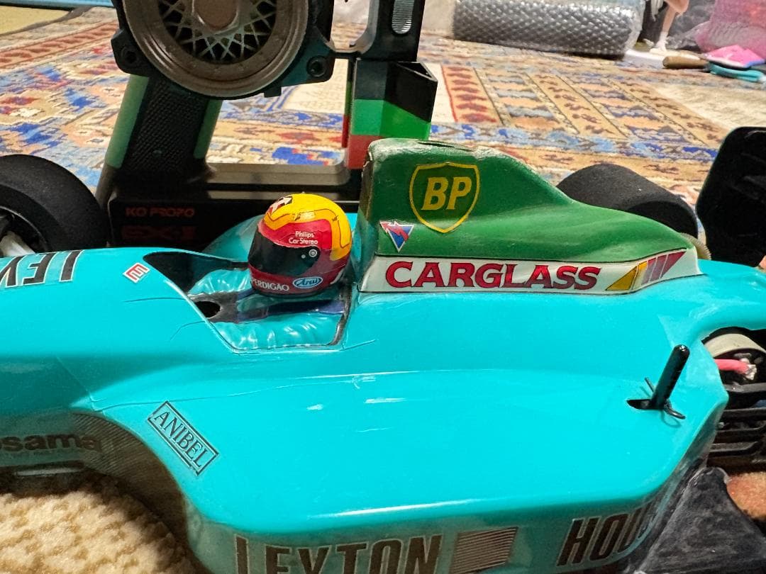 当時物 タミヤ 1/10RC レイトンハウス F103シャーシ完成品 即走行可