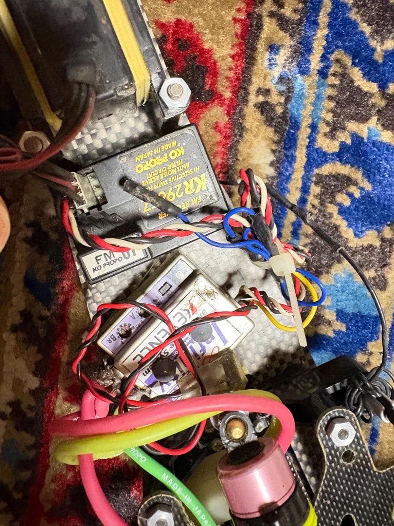 当時物 タミヤ 1/10RC レイトンハウス F103シャーシ完成品 即走行可