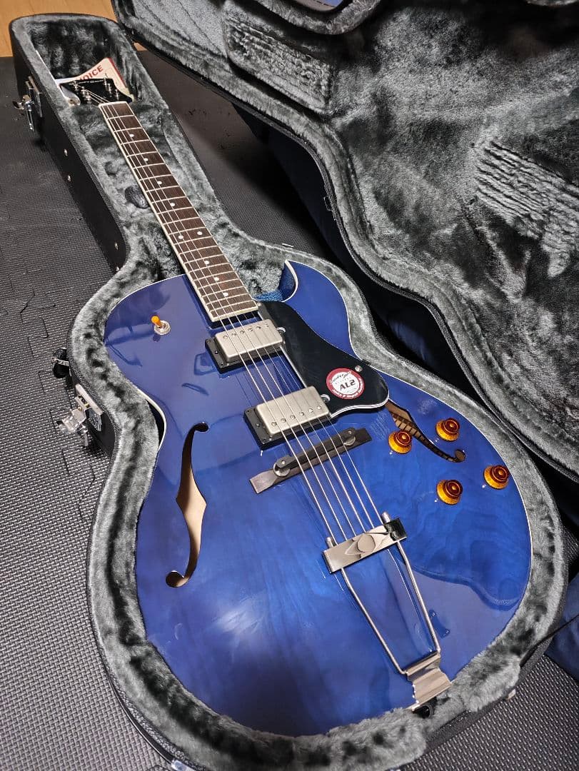 【新品】 SeventySeven Guitars HAWK-STD フルアコ SeventySeven Guitars セブンティセブンギターズ HAWK-STD/DEEP-JT BLK