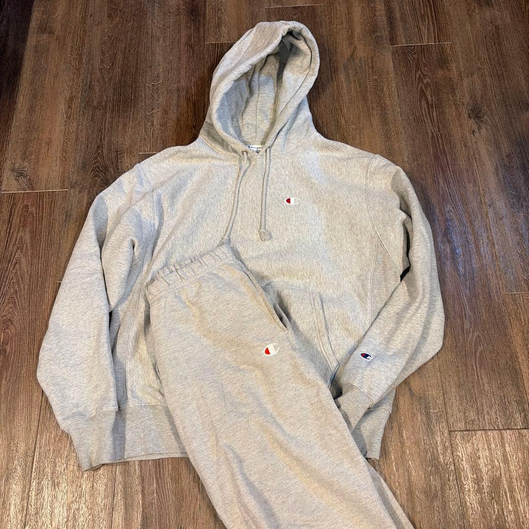 Champion Reverse Weave セットアップ L グレー Champion（チャンピオン）の「【champion】チャンピオン リバース
