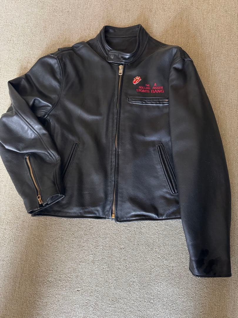 ローリングストーンズ A BIGGER BANG TOUR ライダースジャケット