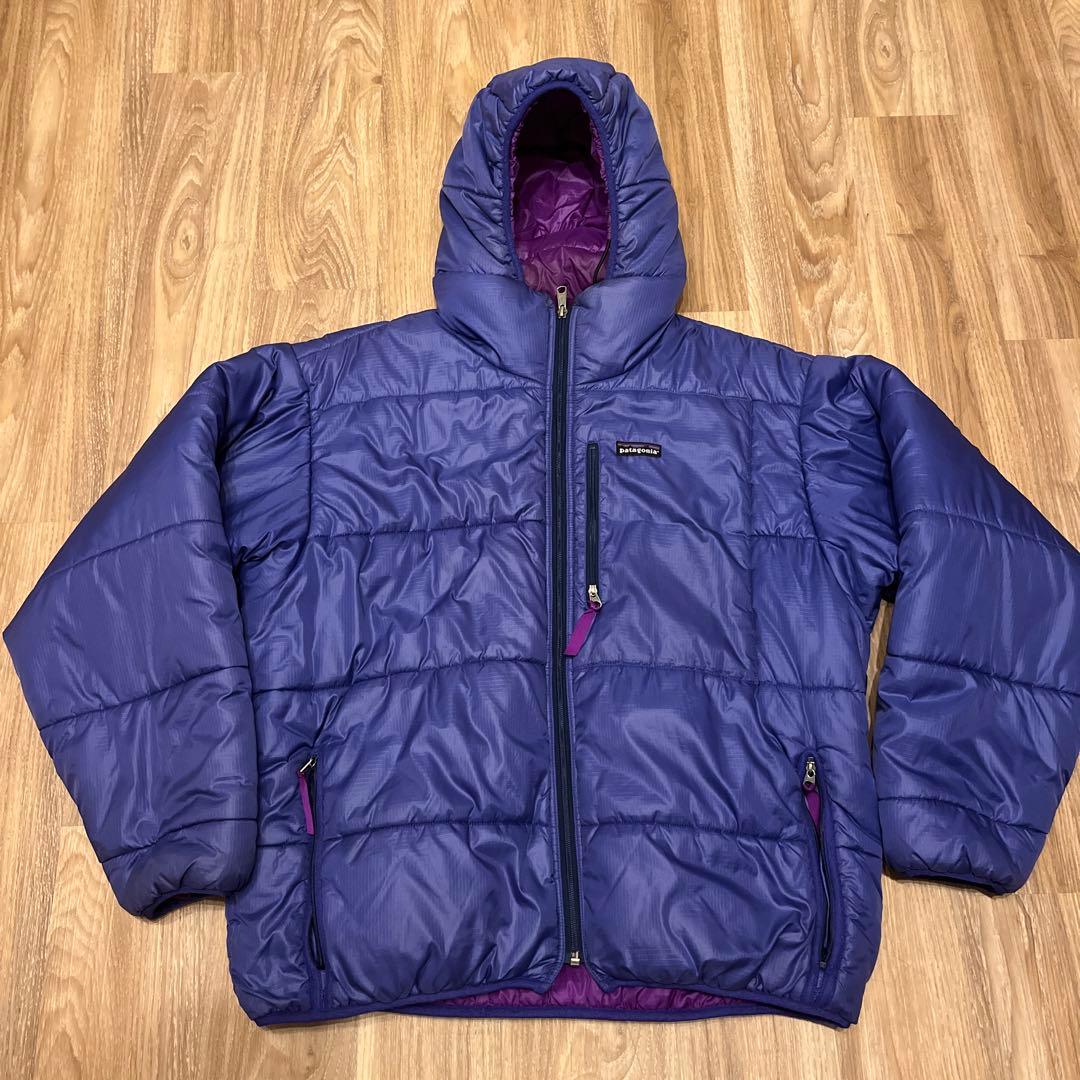 最終値下げヴィンテージ94年製雪無しパタゴニアダスパーカコバルト