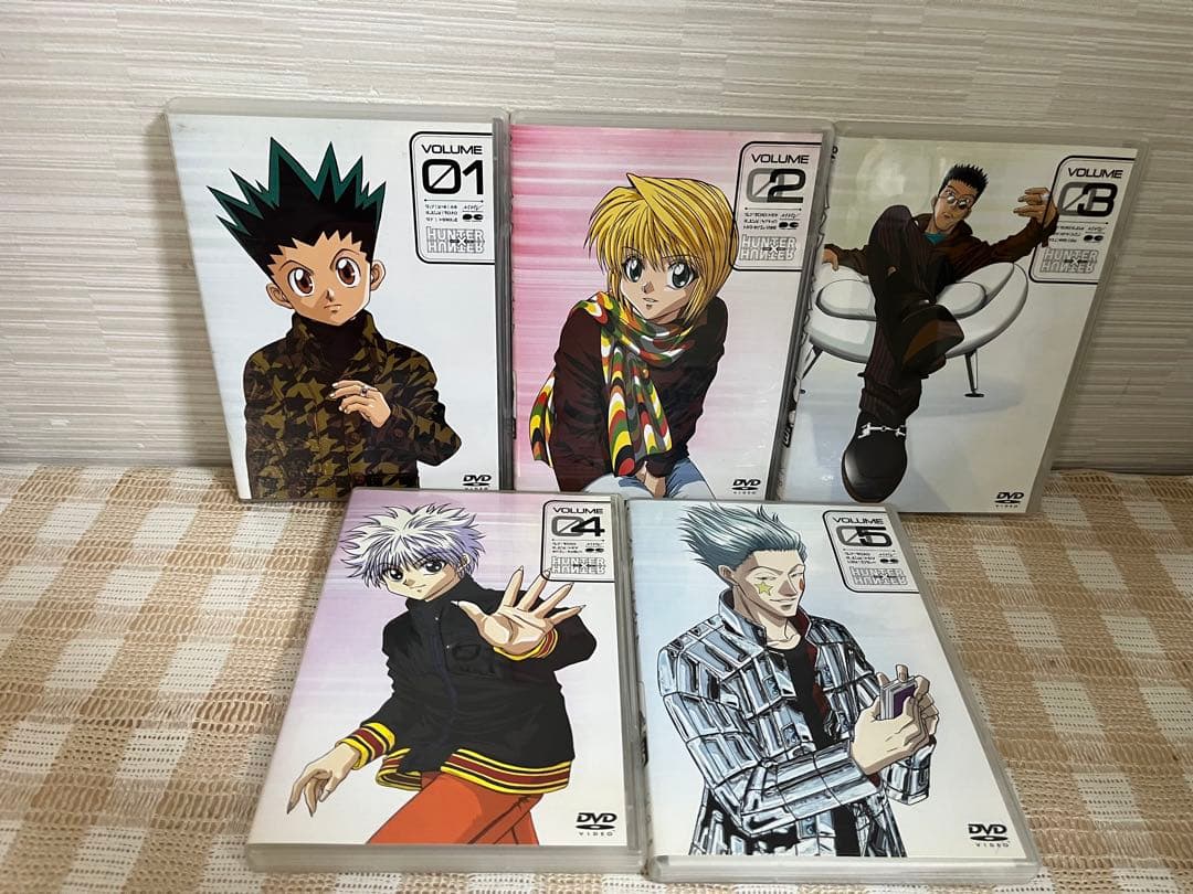 HUNTER×HUNTER ハンターxハンター 1~10巻 DVD セル版