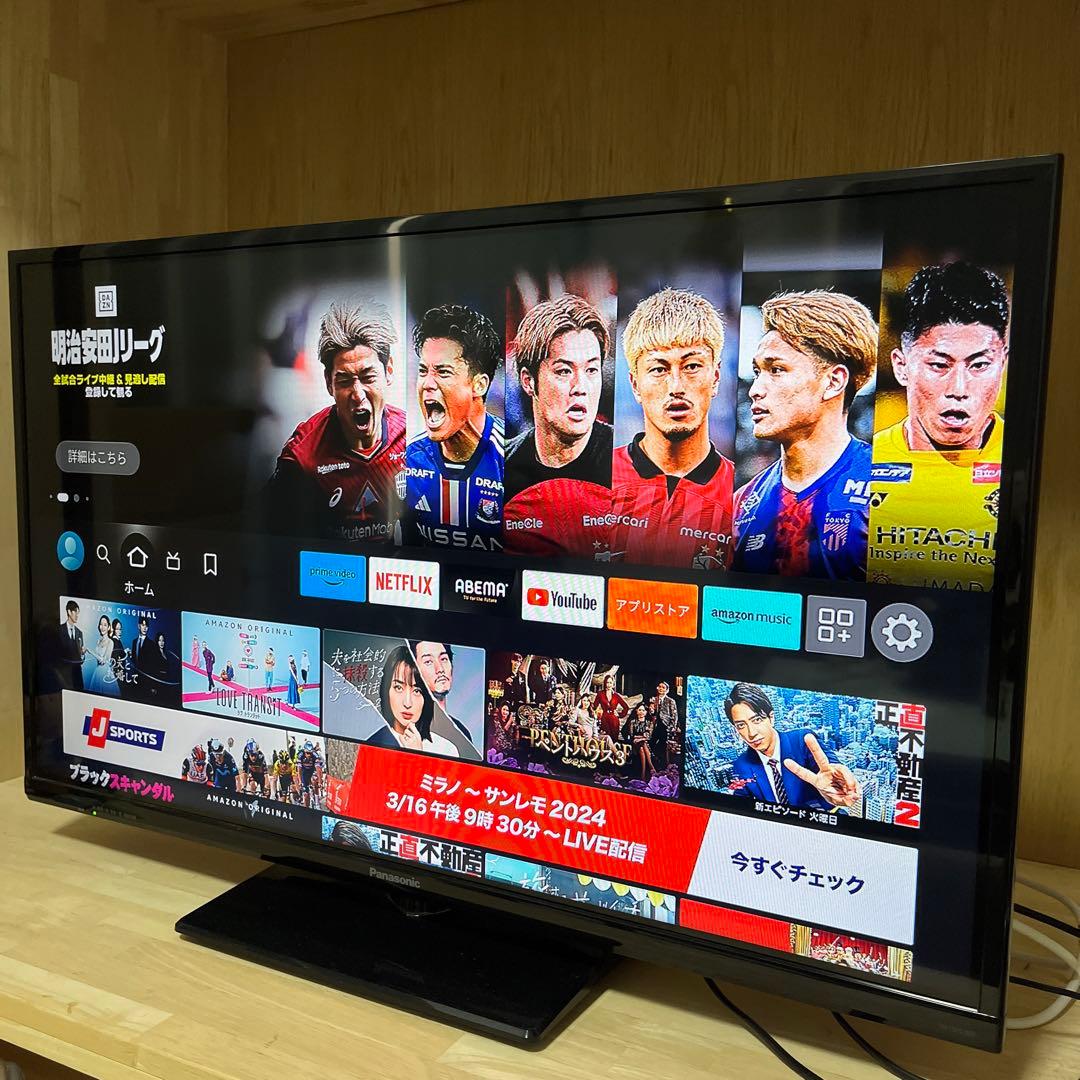 Panasonic テレビ 32型 fireTV stick付き 地デジ - メルカリ