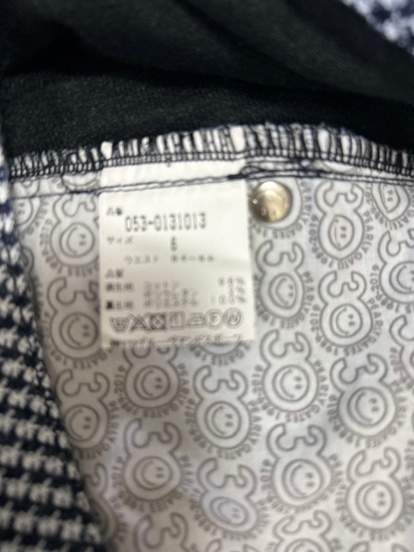 パーリーゲイツ ピースマーク総柄 パンツ 冬用 裏起毛 - メルカリ