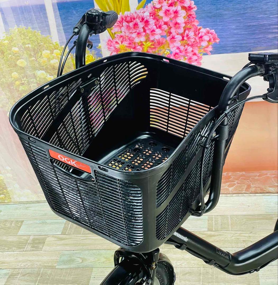 パナソニックギュット⭐️12AH！子供乗せ電動アシスト自転車Y3158-1