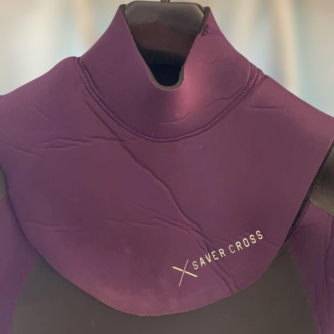 SAVER CROSS 5×3セミドライスーツ 紫/黒 - メルカリ