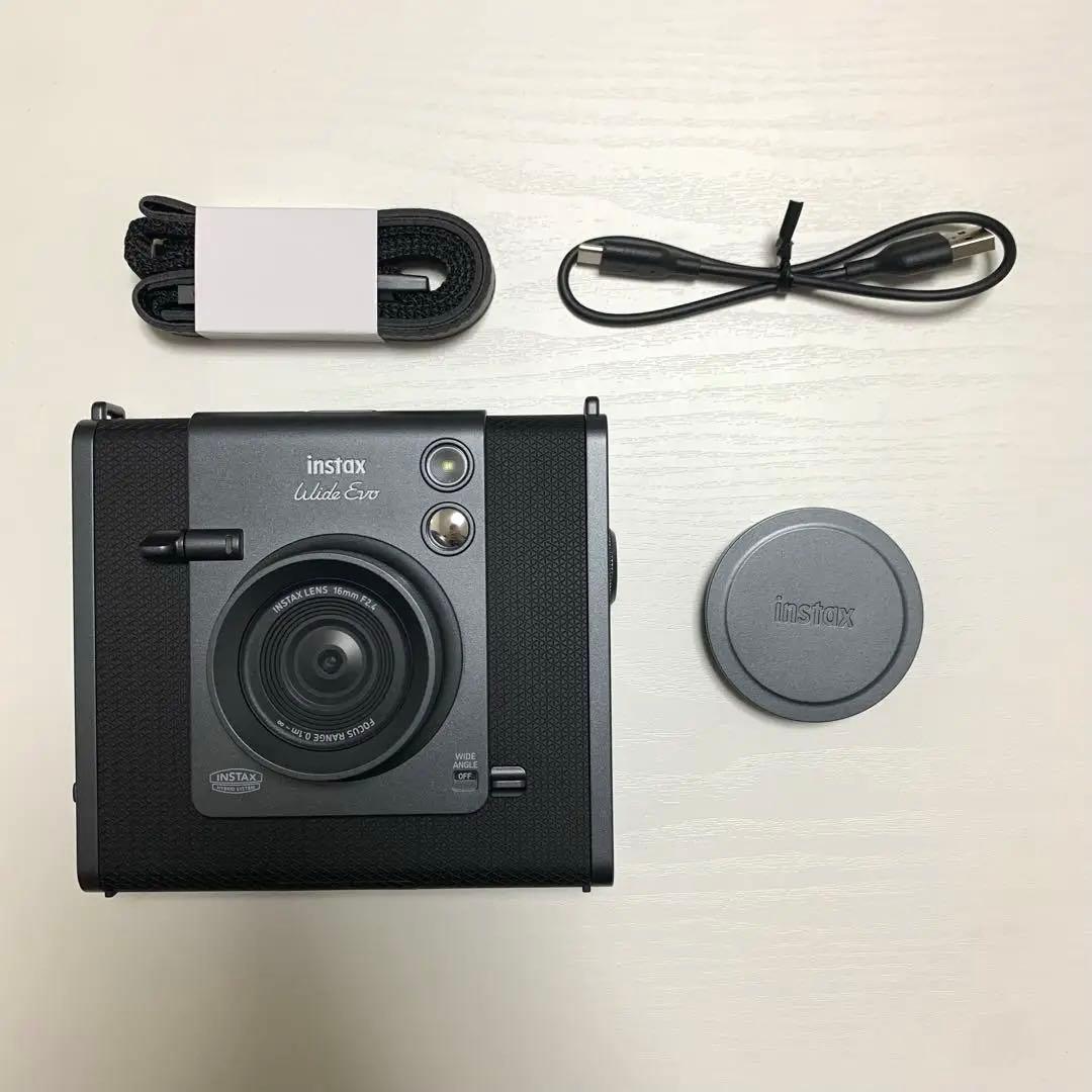 instax WIDE Evo【美品/おまけ付き】 チェキ”instax WIDE Evo™ | FUJIFILM