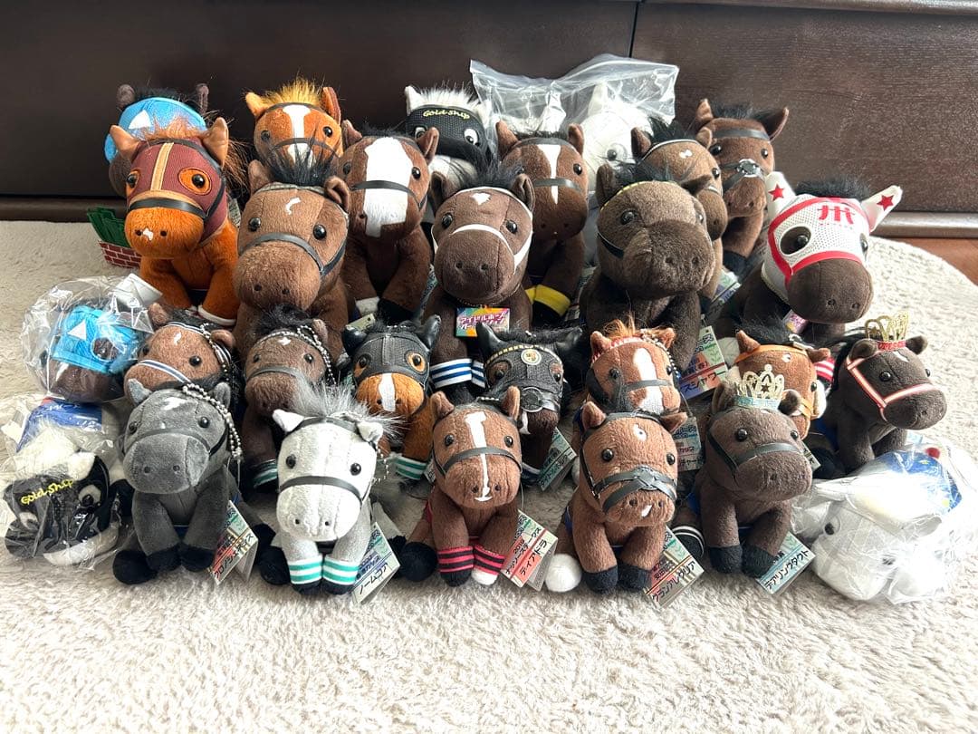 JRA 中央競馬　アイドルホースぬいぐるみ　29個セット