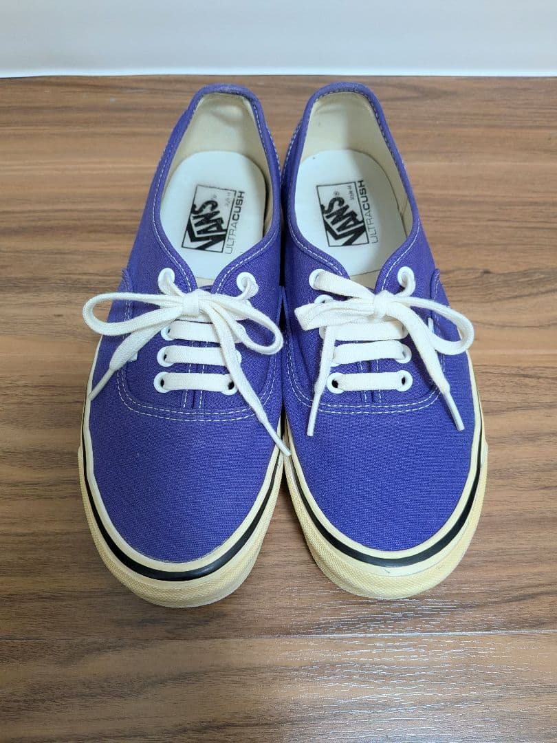 Vans authentic アナハイム 44dx パープル 27.0cm