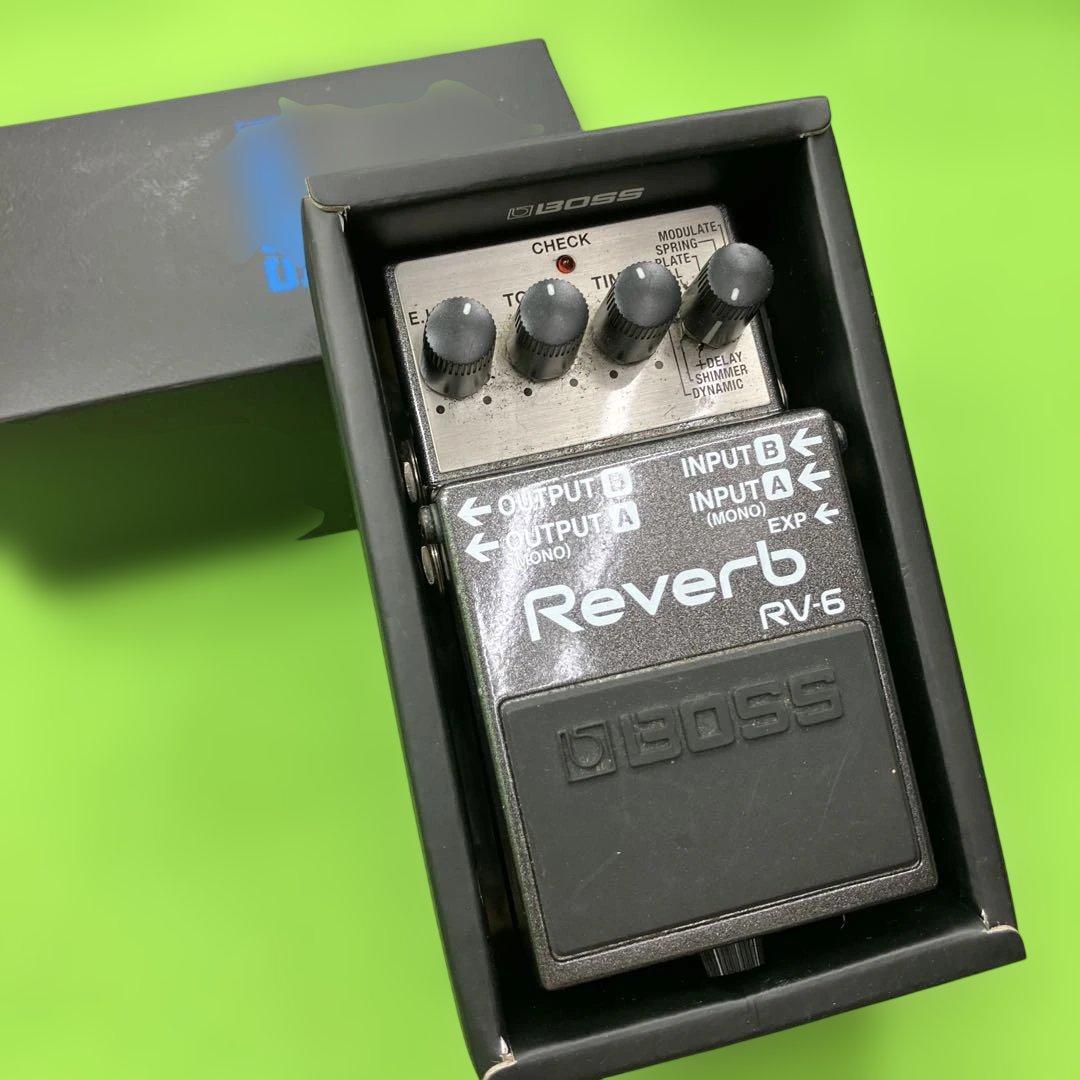 箱説付き【BOSS】RV-6 リバーブエフェクター - メルカリ