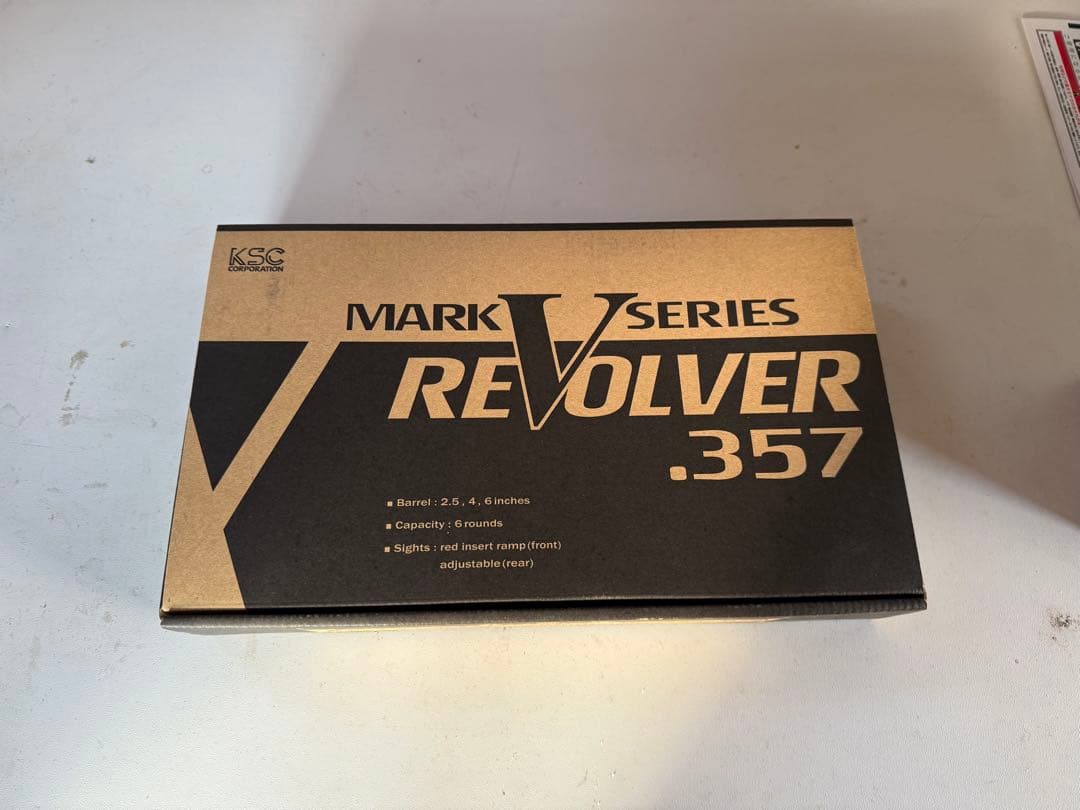 KSC製　キングコブラ 6インチMARK V SERIES 新品 Amazon | KSC MARK V シリーズ キングコブラ 6インチ ABS モデルガン