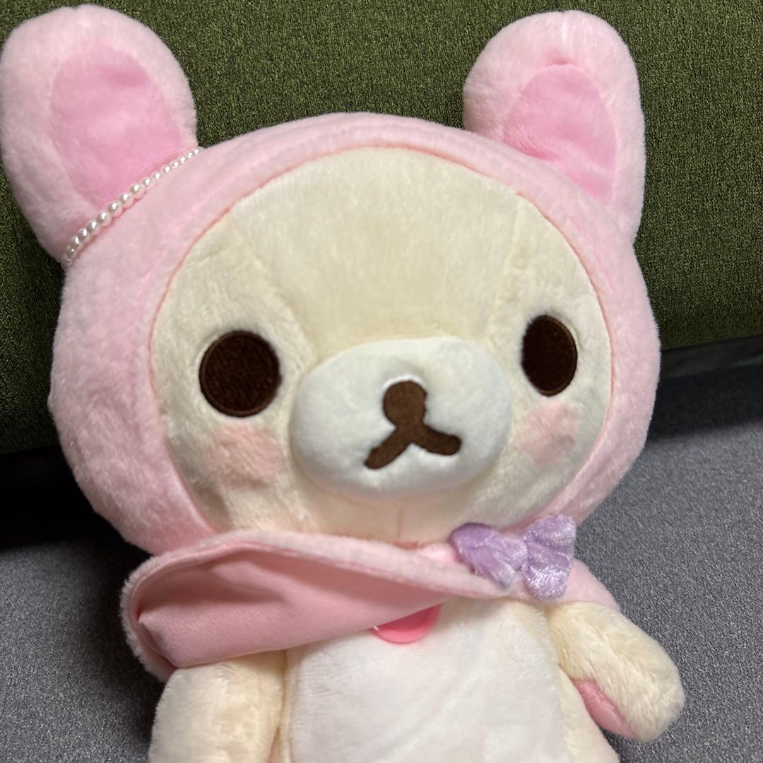 美品✨コリラックマ　ぬいぐるみ　コリラックマのふんわりかわいい夢テーマ　うさぎ