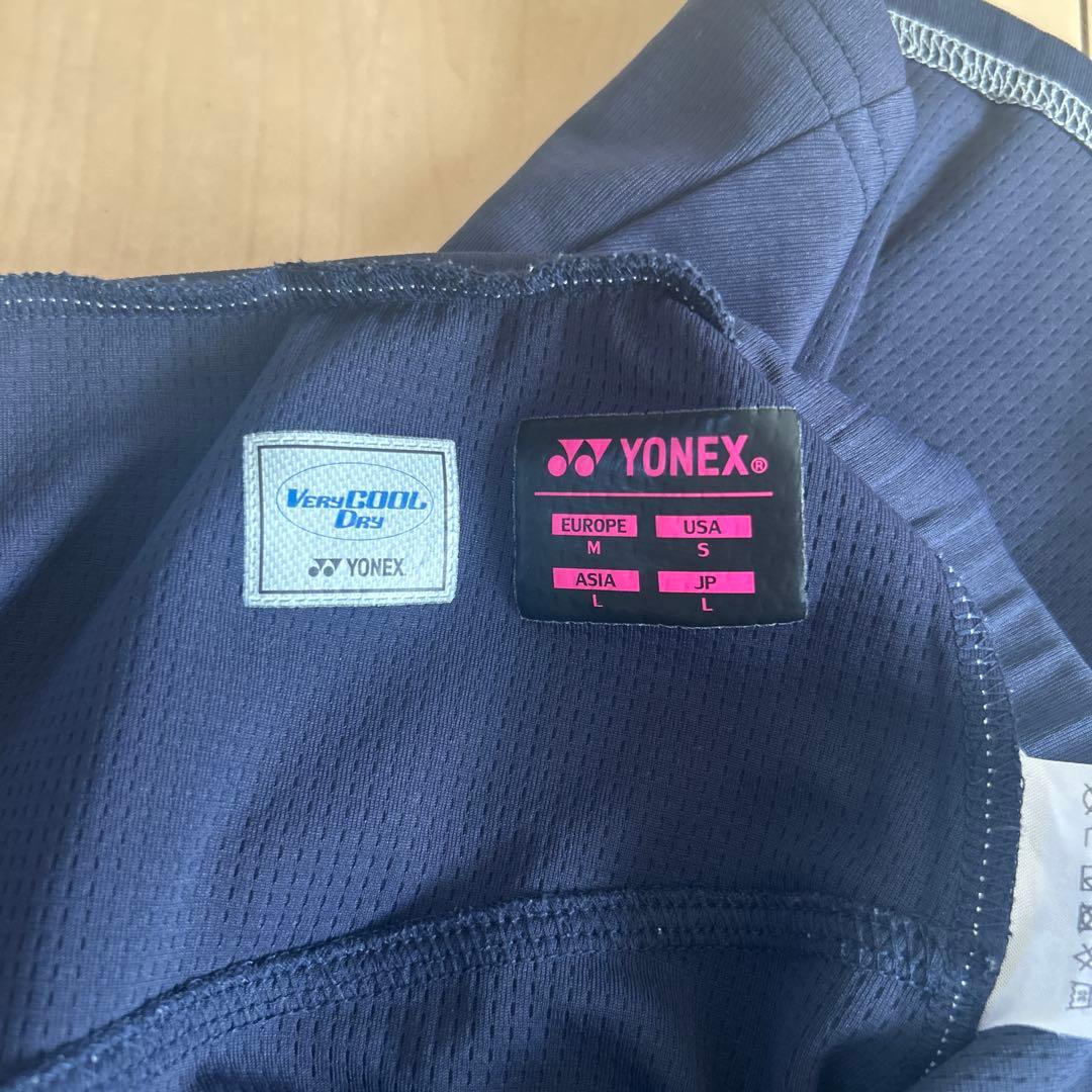 YONEX プリーツスカート ネイビー JP L - メルカリ