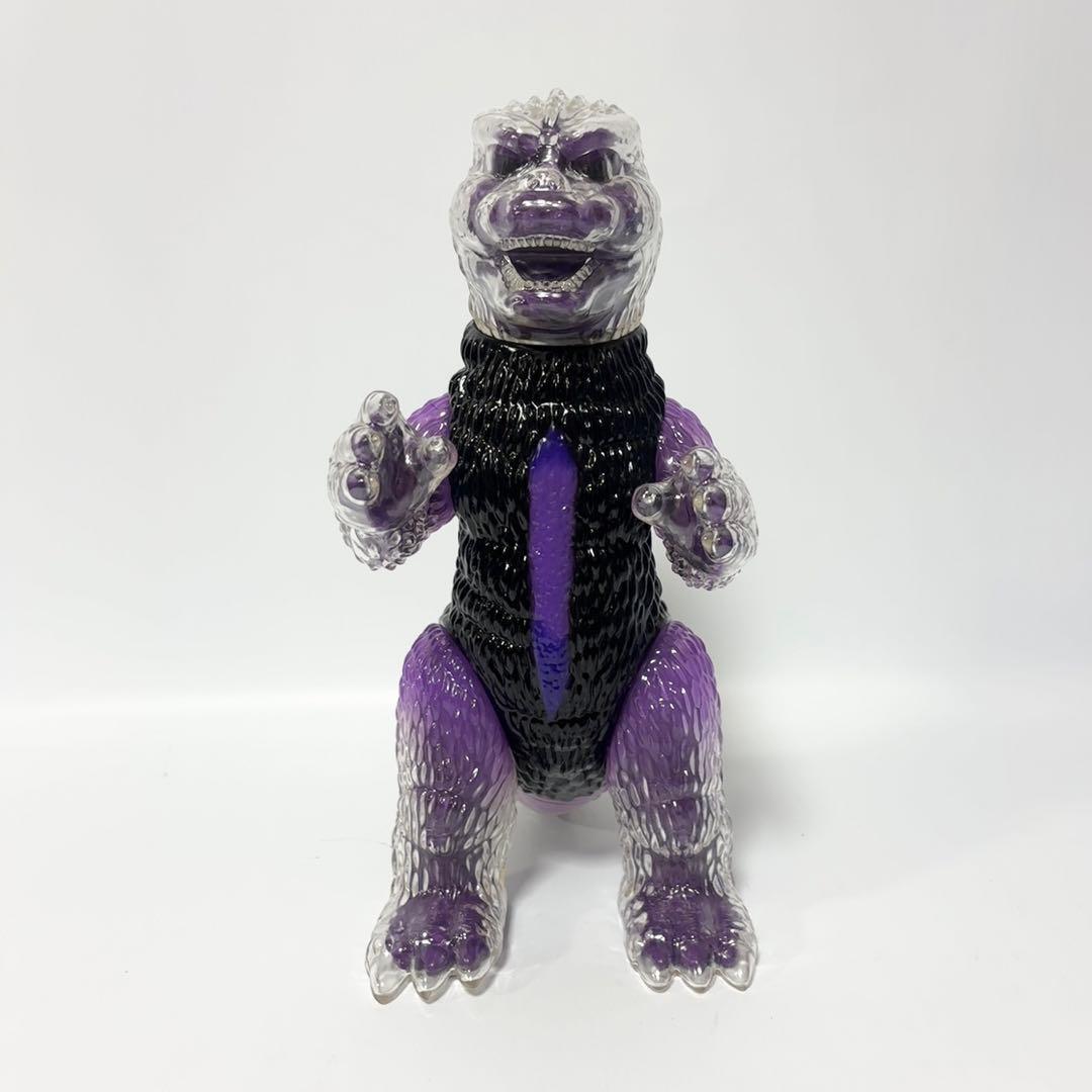 新品希少 シークレットベース アトモス スケルトン ゴジラ ソフビ