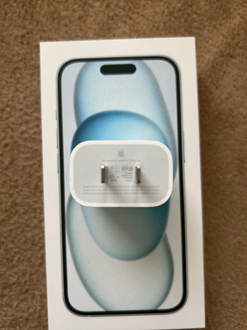 新品未開封　iPhone15 128GB　純正20W USB-C電源アダプタ付 楽天市場】(新品）APPLE純正品 Iphone純正20W USB-C電源アダプタ USB-C