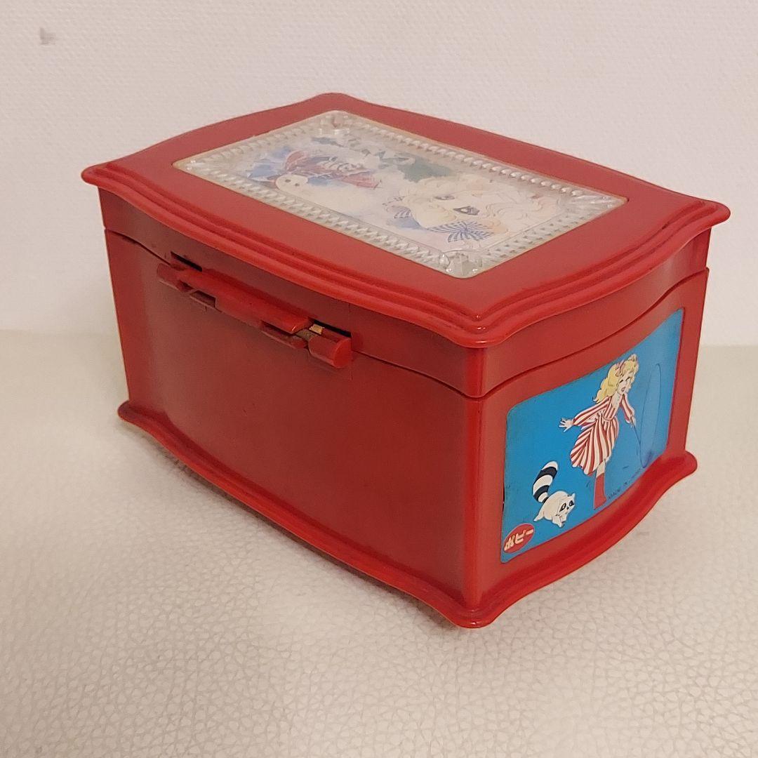 美品 キャンディキャンディ オルゴール 昭和レトロ ポピー社