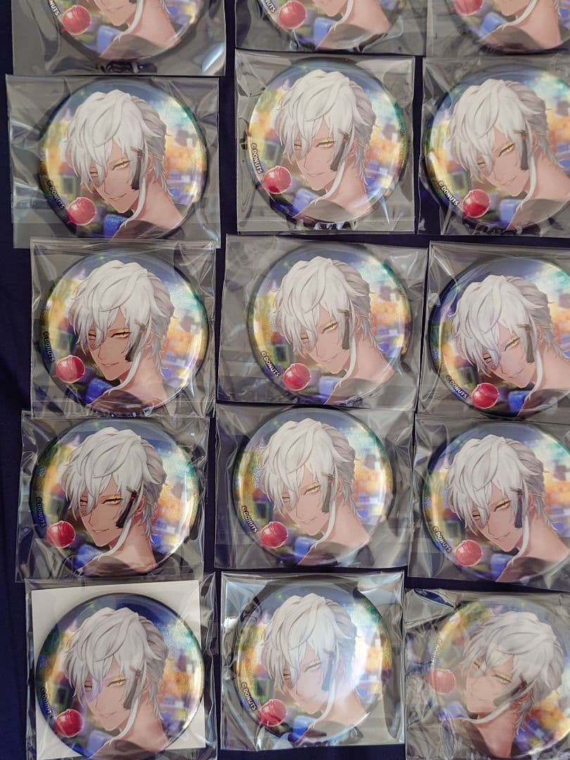 ブラックスター 缶バッジセット