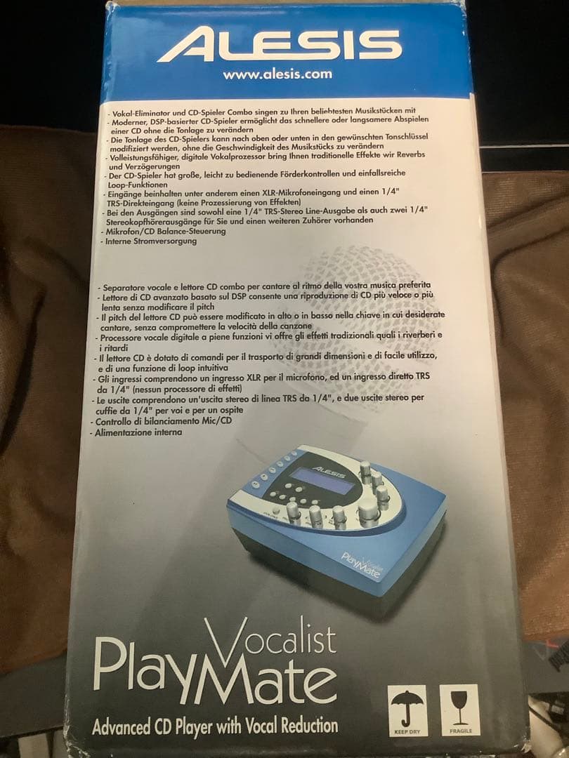 多機能ボーカルトレーナー　ALESIS Vocalist Playmate