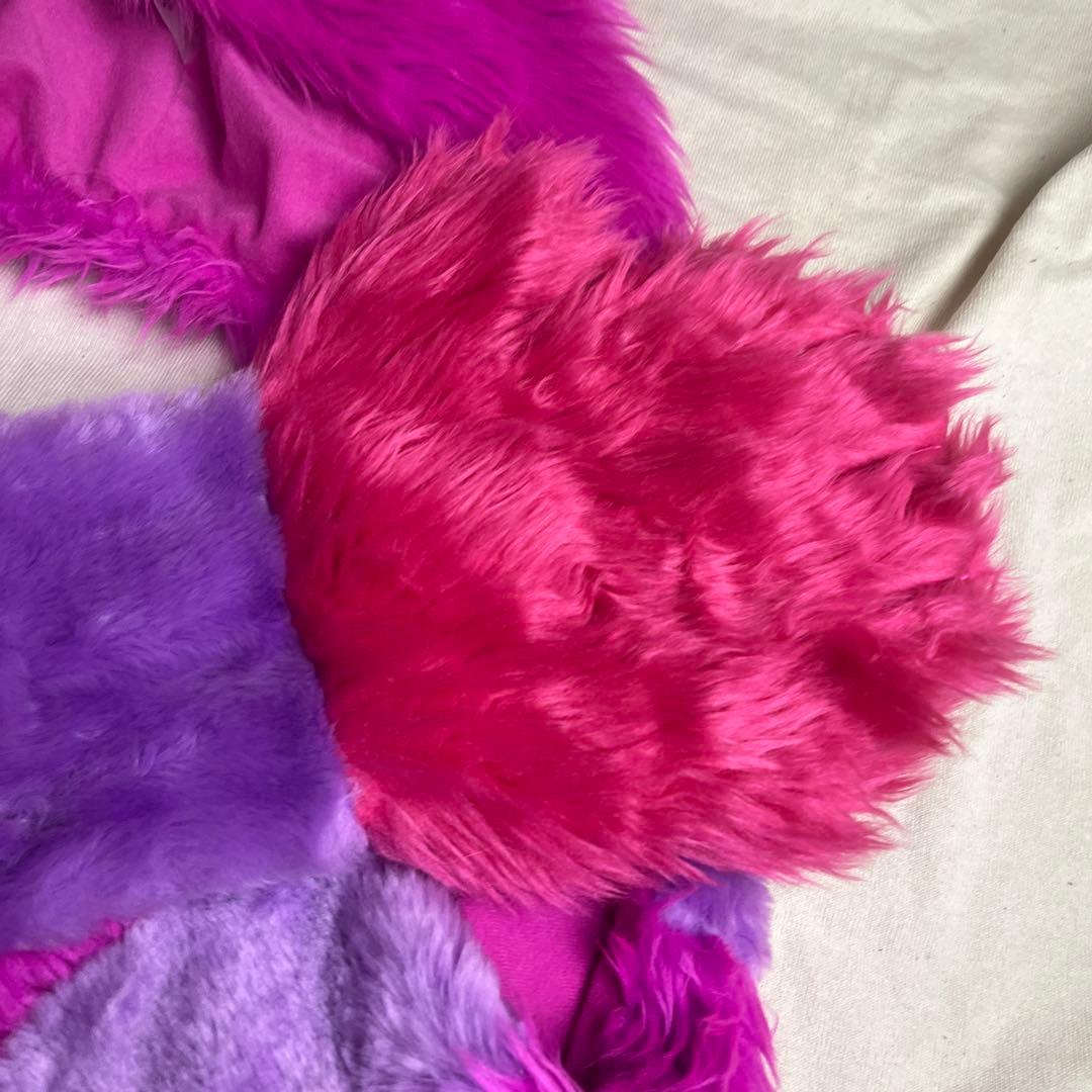 専用希少　ディズニー ランド　チシャ猫 マフラーキャップ　ファン