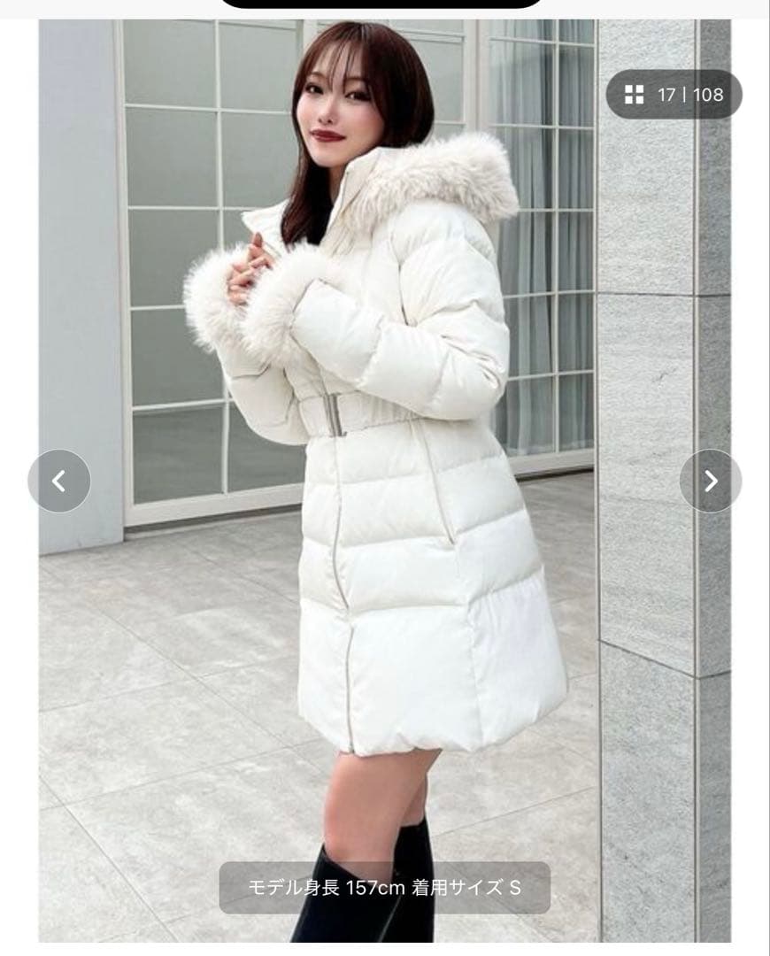 RESEXXY フード付ダウンコート ホワイト フード付ダウンコート[品番：MKSW0060565]｜RESEXXY（リゼクシー）の