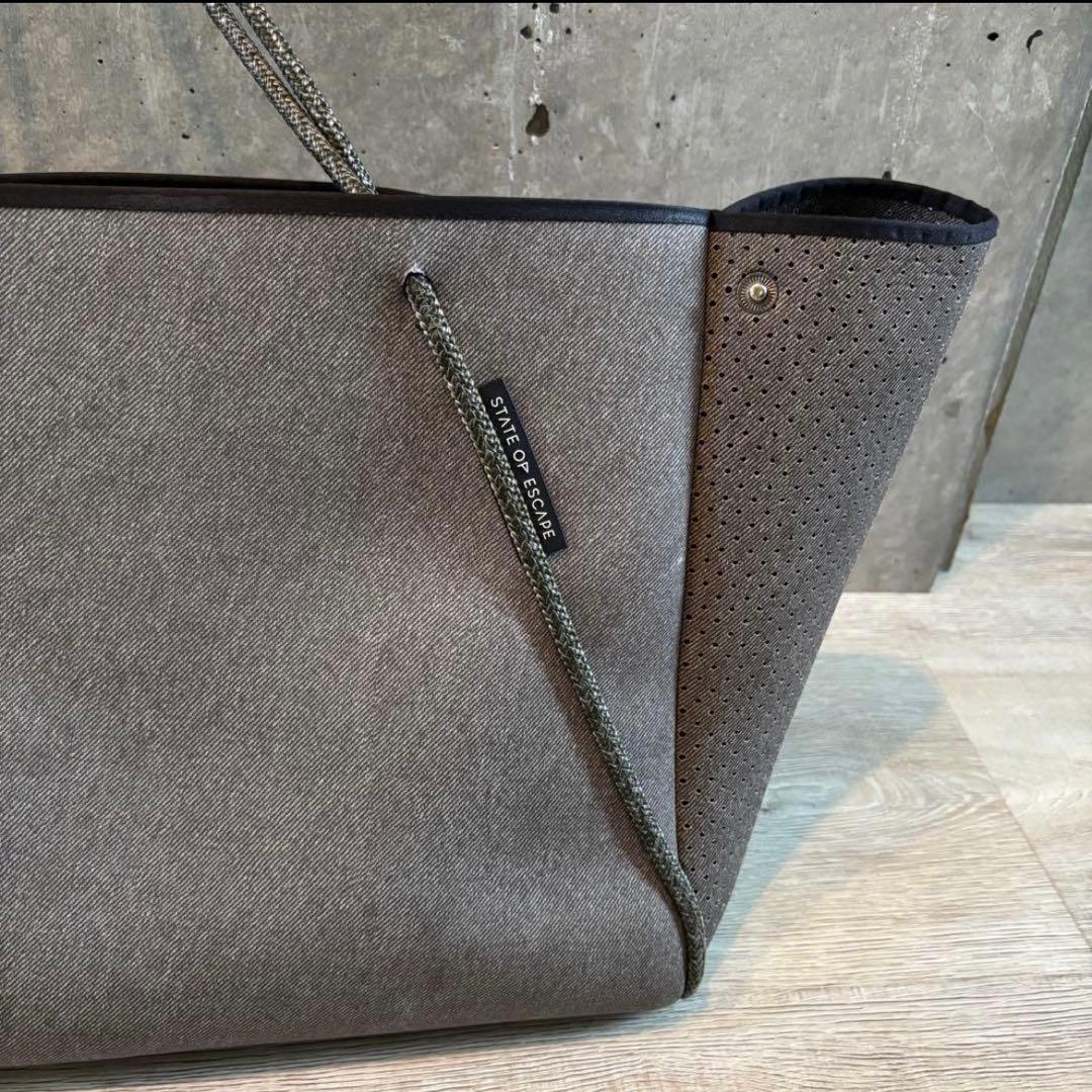 《美品》　ステイトオブエスケープ　トートバッグ