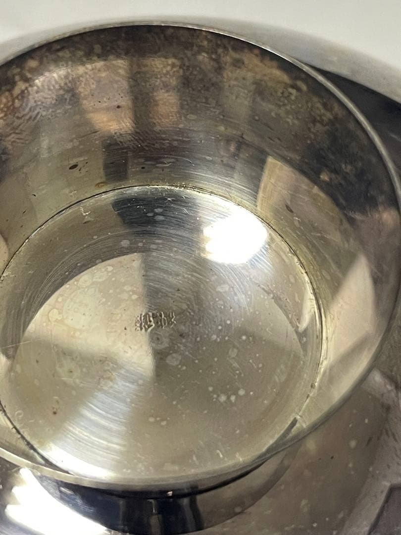 ☆ 純銀 ☆ 銀杯 銀盃 酒器☆ 刻印あり☆ 純銀製 SILVER シルバー