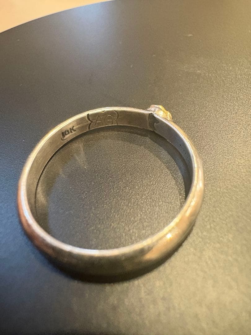 ナバホ族 18k ドロップリング アーノルドグッドラック作 - メルカリ