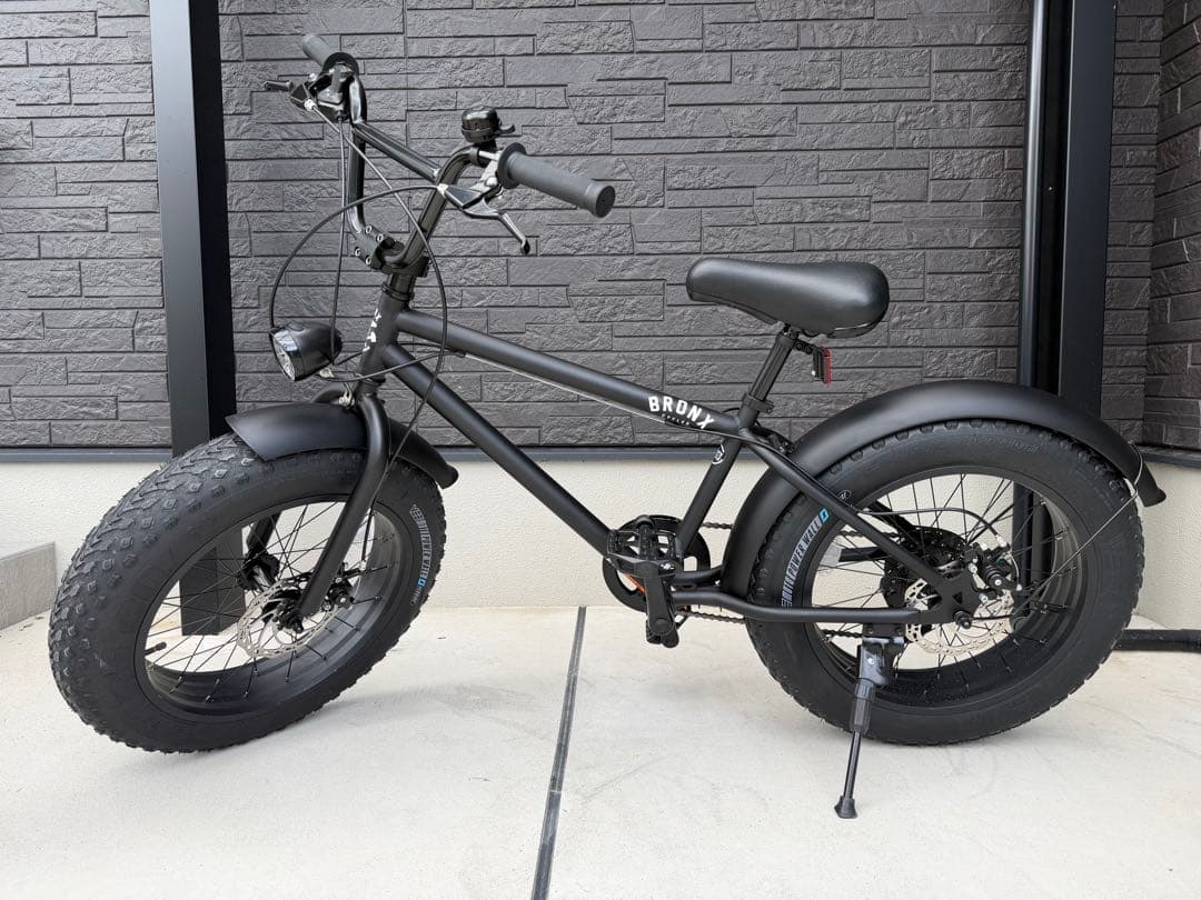 【pokkun】 bronx 20インチ　カスタム Matte black 楽天市場】自転車 通販 BRONX 20BRONX CUSTOM マットブラック×ブラック