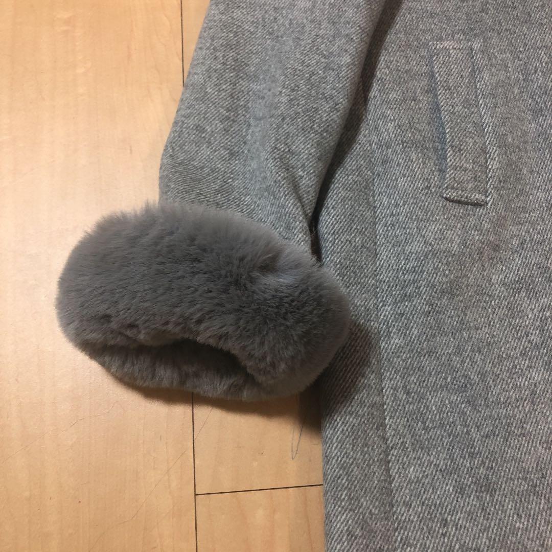 お値下げ致しました！タカキュー超美品フード袖口もふもふ！19900円→17900