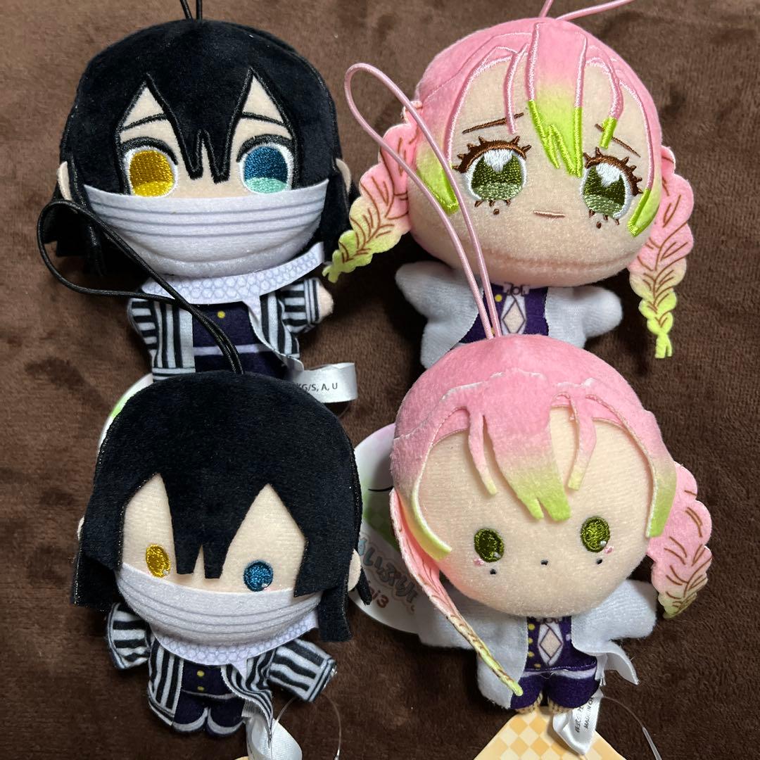 鬼滅の刃 ぴゅあぬい3 ぬいぷりけmini 3伊黒小芭内 甘露寺蜜璃 4種セット 鬼滅の刃 ぴゅあぬい3 ぬいぷりけmini 3伊黒小芭内 甘露寺蜜璃 4種