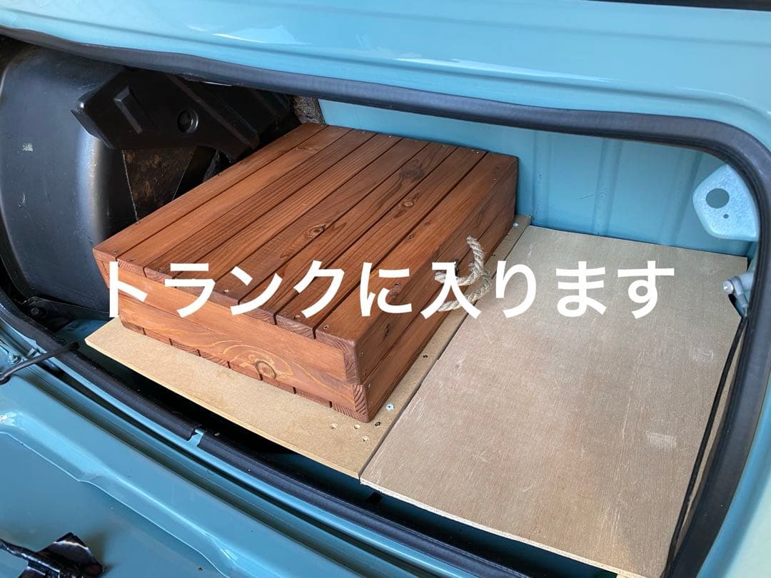 クラシックミニ 3wayトランクテーブル 色＝メープル 手提げ7択