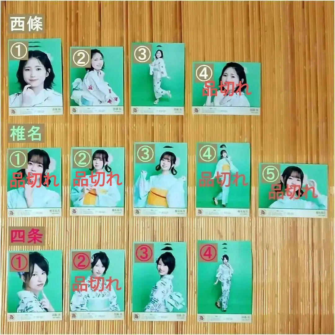 22/7 ナナブンノニジュウニ ナナニジ夏祭り2023 浴衣メンバー ブロマイド