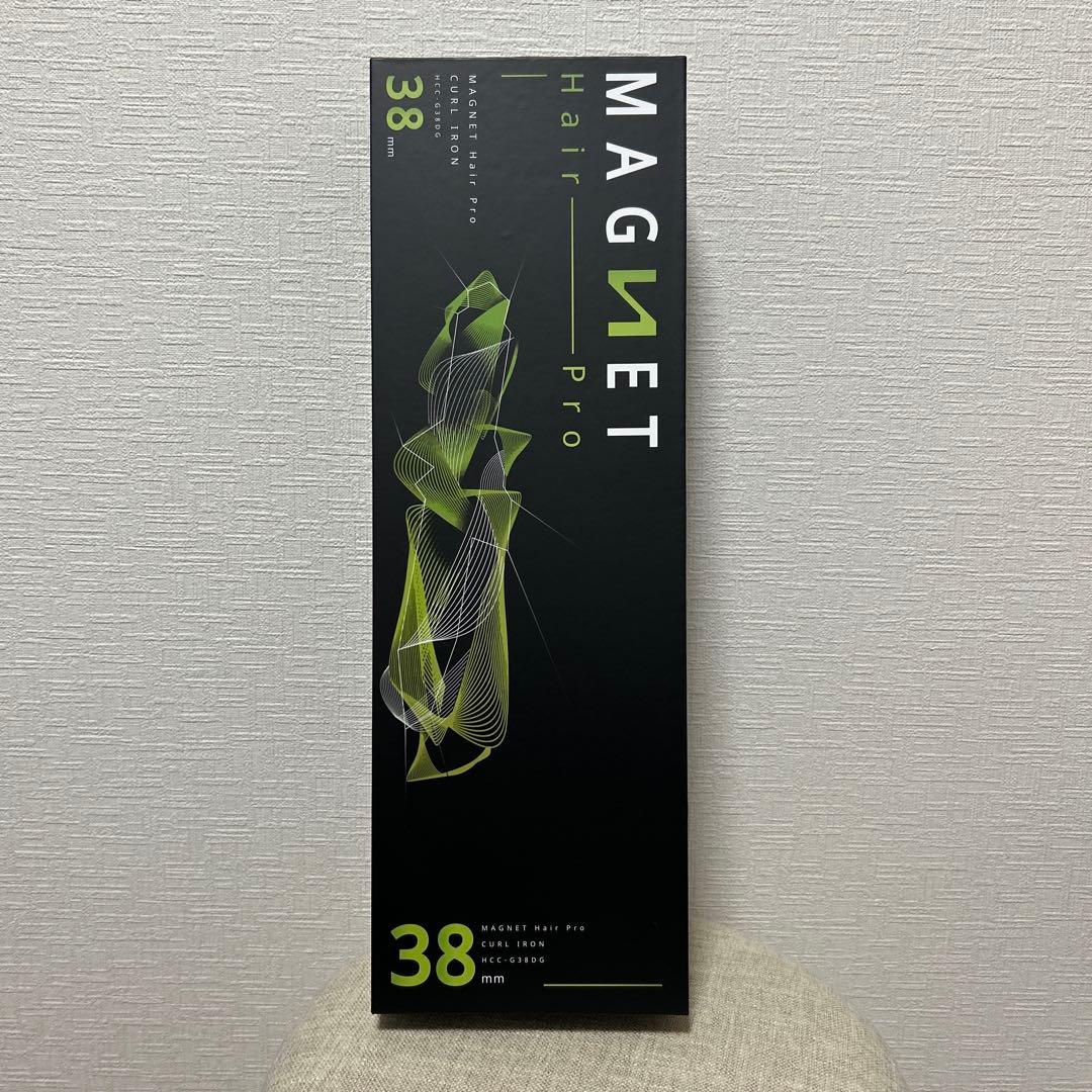 MAGNET Hair Pro カールヘアアイロン 38mm ヘアービューロン 2月特集商品】マグネットヘアプロ カールアイロン 38mm【プロ仕様