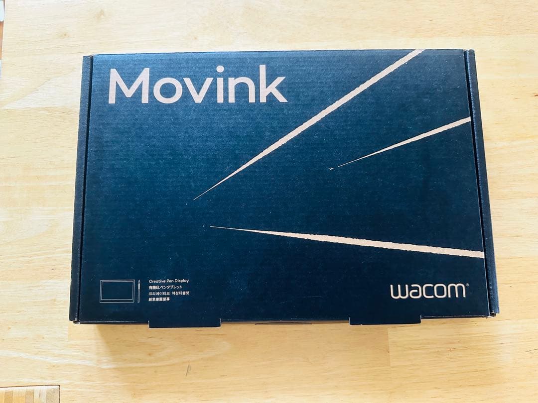 Wacom Movink 液晶ペンタブレット 本体 ワコム、初の有機EL採用ペンタブレット。最薄最軽量で圧倒的な持ち運び
